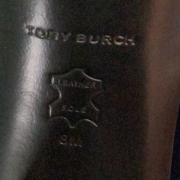 Tory Burch Eleanor Medallion Slingback Velvet Sandal - Picture 7 of 7